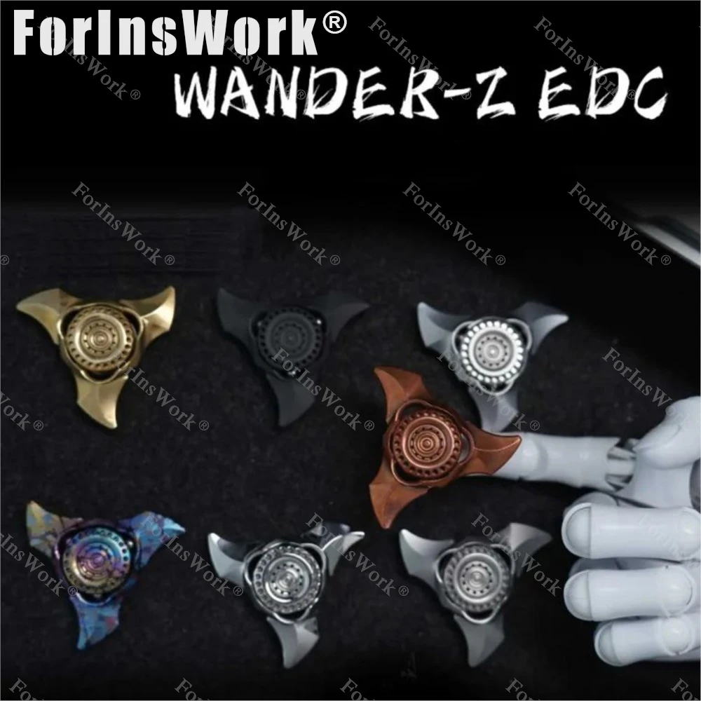 WANDER-Z EDC Fidget Spinner métal Fidget jouet Anti-Stress jouet main Spinner adulte Fidget Gadgets