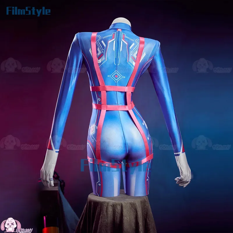 

Костюм для косплея D.Va из Overwatch: Аниме-комбинезон в стиле панк, обтягивающие тайтсы, зентай для вечеринок и Хэллоуина