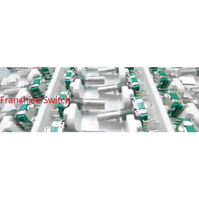 

10PCS 5PCS Imported Encoder Code Switch Pulse Volume 20 Digit 20mm Half Shaft With