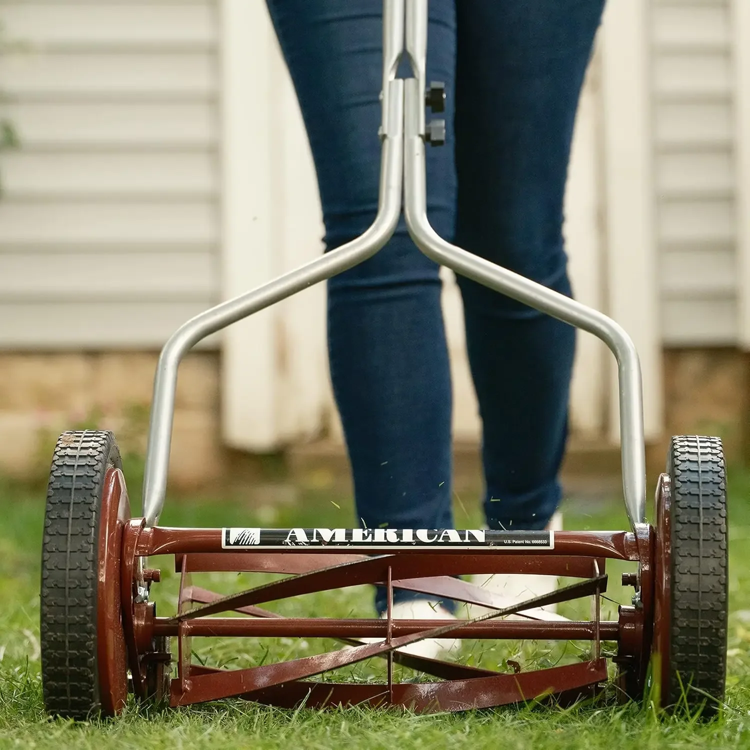 1304-14 14-Inch 5-Blade Push Reel Lawn Mower