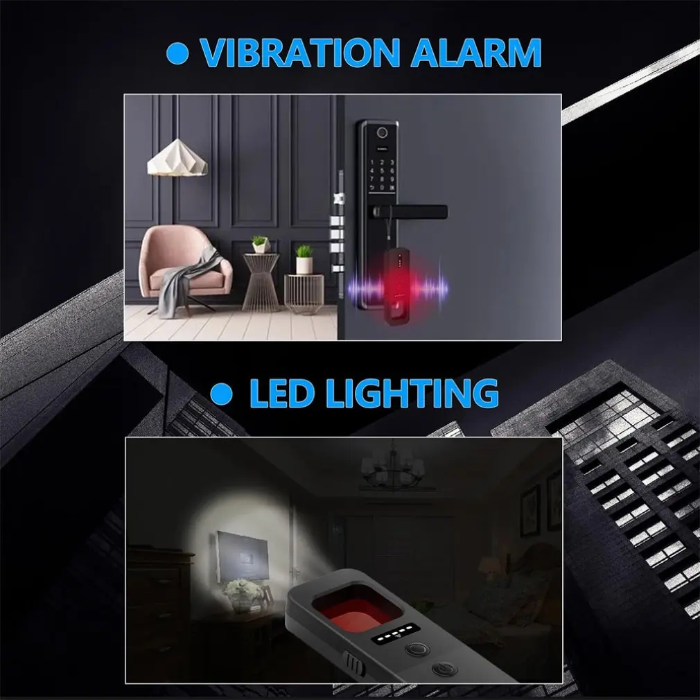 Multifunctionele Anti Detector Camera Gsm Audio Bug Finder Gps Signaal Lens Rf Tracker Detecteren Draadloze Producten