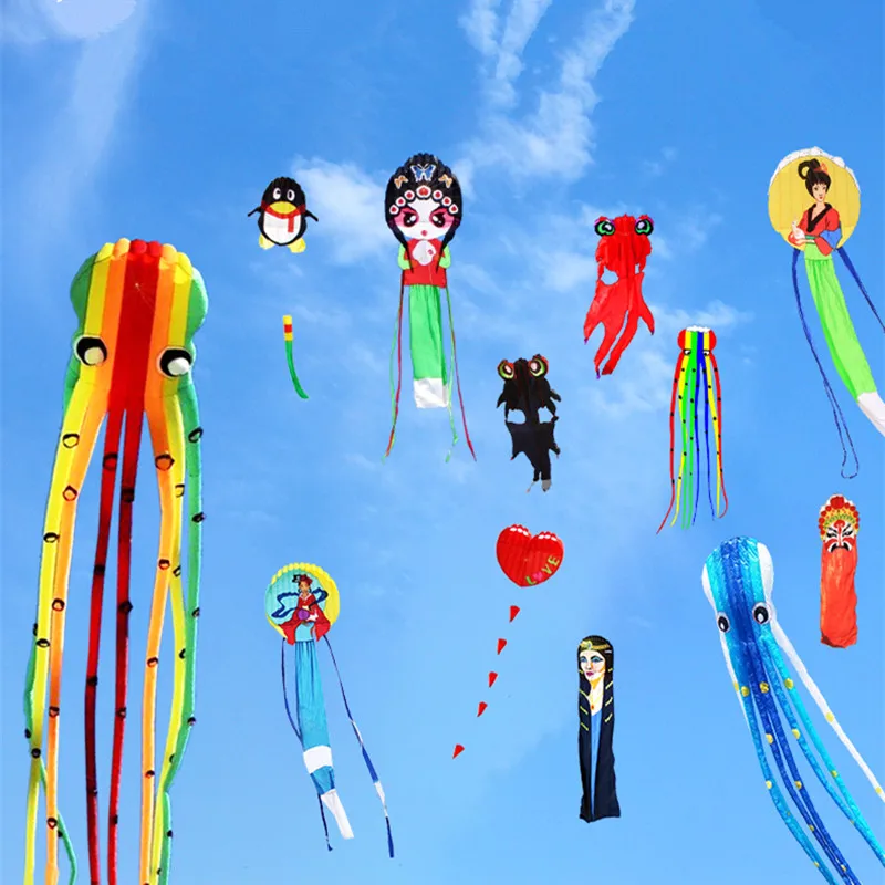 free shipping walk in sky kite factory large kite flying soft kite for adults kite parachute professional kite windsock parapent