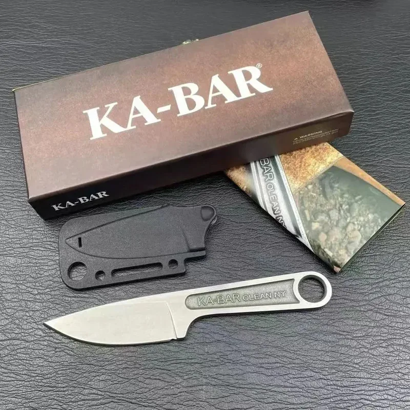 2025 new KB 1119 Straight Knife Wilderness Survival Tactical Tool Portable Outdoor Knife Sheath Multifunctional Stainless image 5