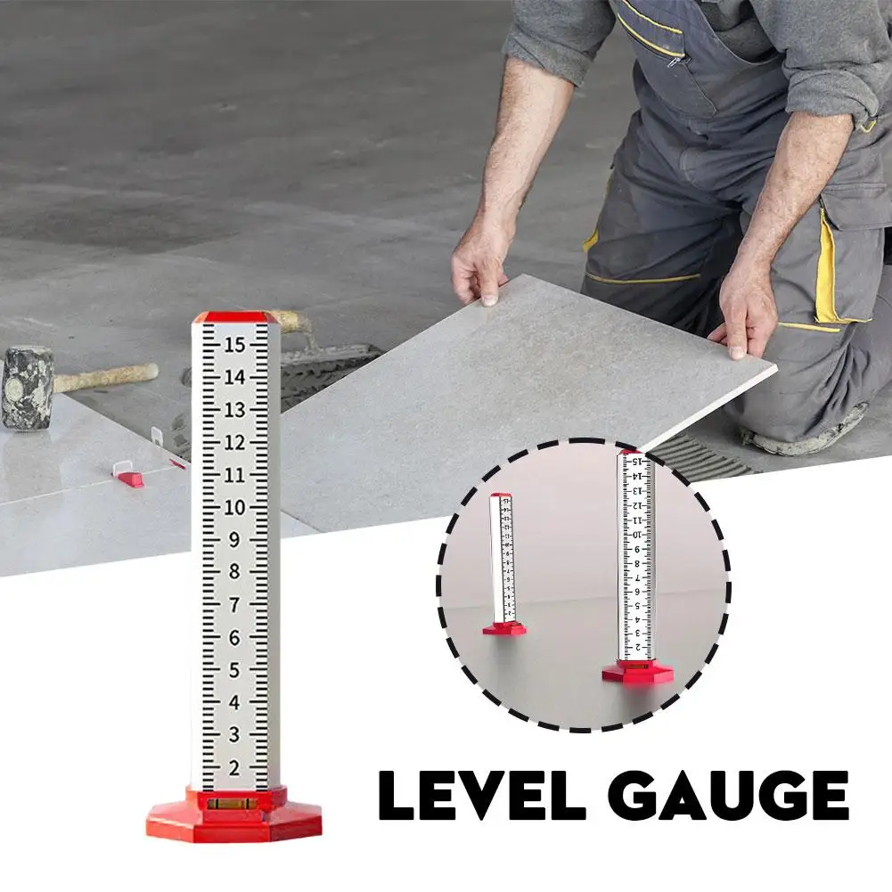 New Tile Leveling Ruler Horizontal Bubble Leveling Ruler Suspended Ceiling Paving Tile Leveling Ruler Leveling Tool