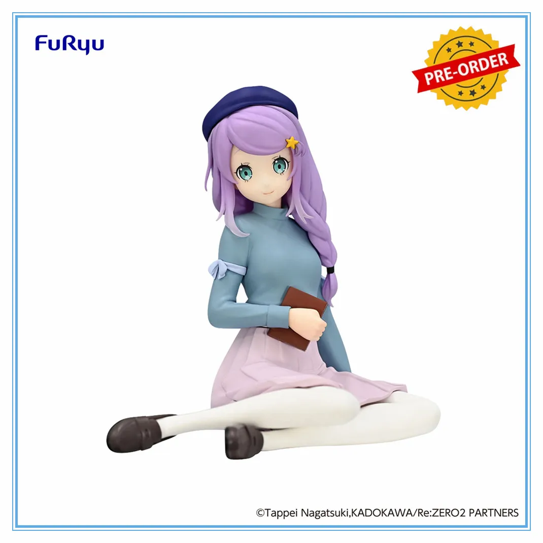 Original Furyu Re:ZERO Starting Life in Another World Noodle Stopper Figure Anastasia Book Girl ver Anime Action Figure Figurine