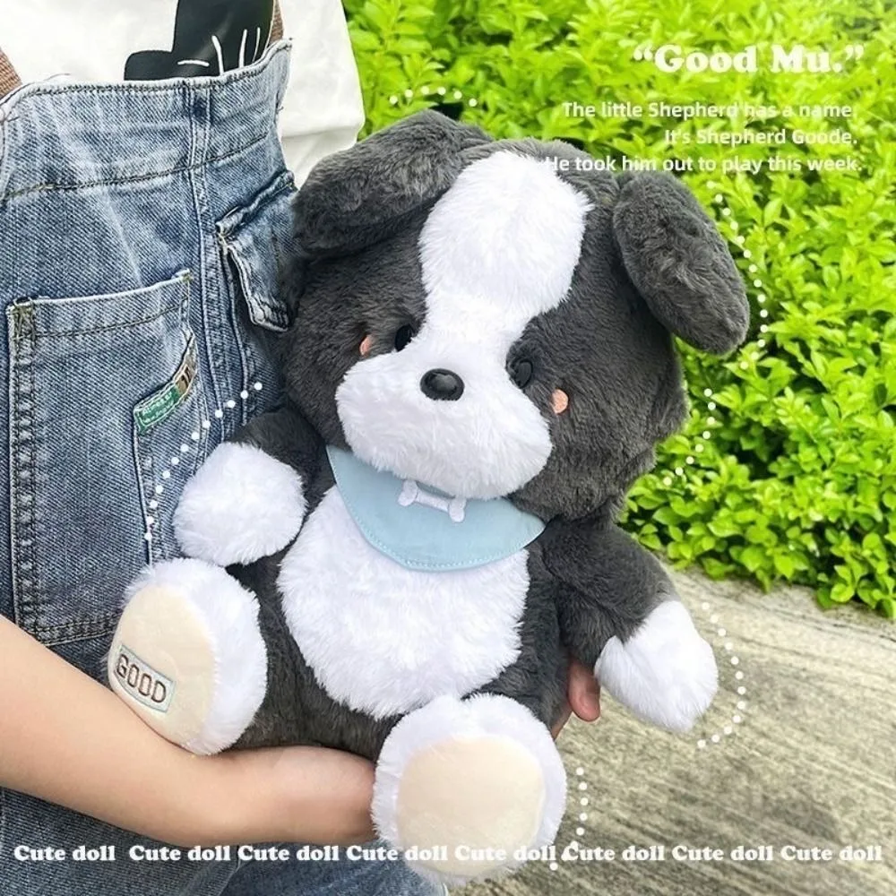 Lindo perro suave Animal calmante curación almohada encantadora pastor alemán perro juguete decoración de la habitación