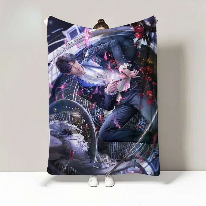 150x100cm Love and Deepspace Blanket Xavier Zayne Rafayel Throw Soft Rug Sofa Bed Camping Travel Gift Household Goods view 4