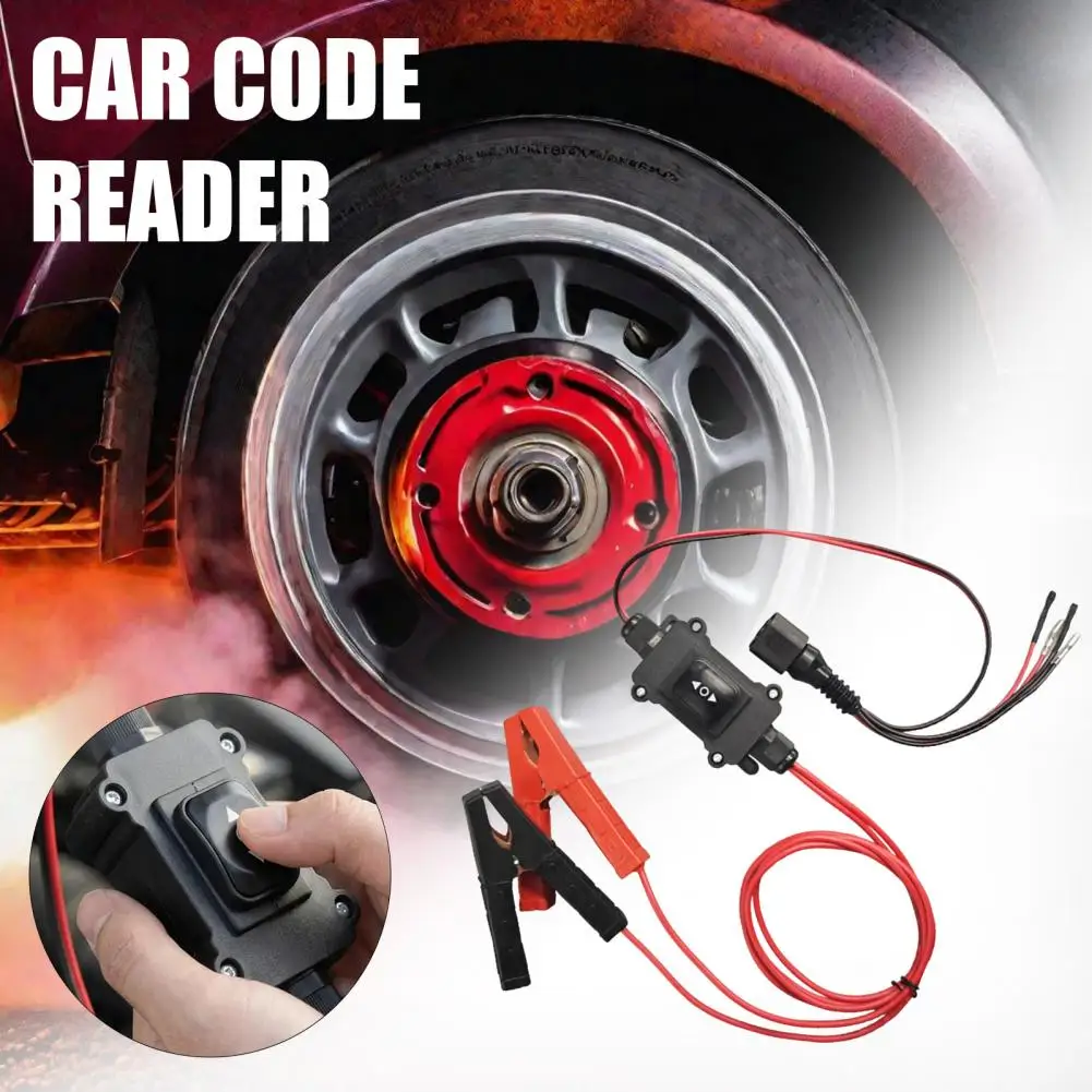 

Car Diagnostic Tool Reader and Battery Tester, Quick Fault Detection Charging System Tester for Cars and Motorcycles OBD Scanner