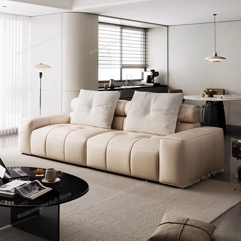 Sectional Leather Living Room Sofas Minimalist Lounge Floor Living Room Sofas Designer Lazy Tumbonas Playa Trendy Furniture