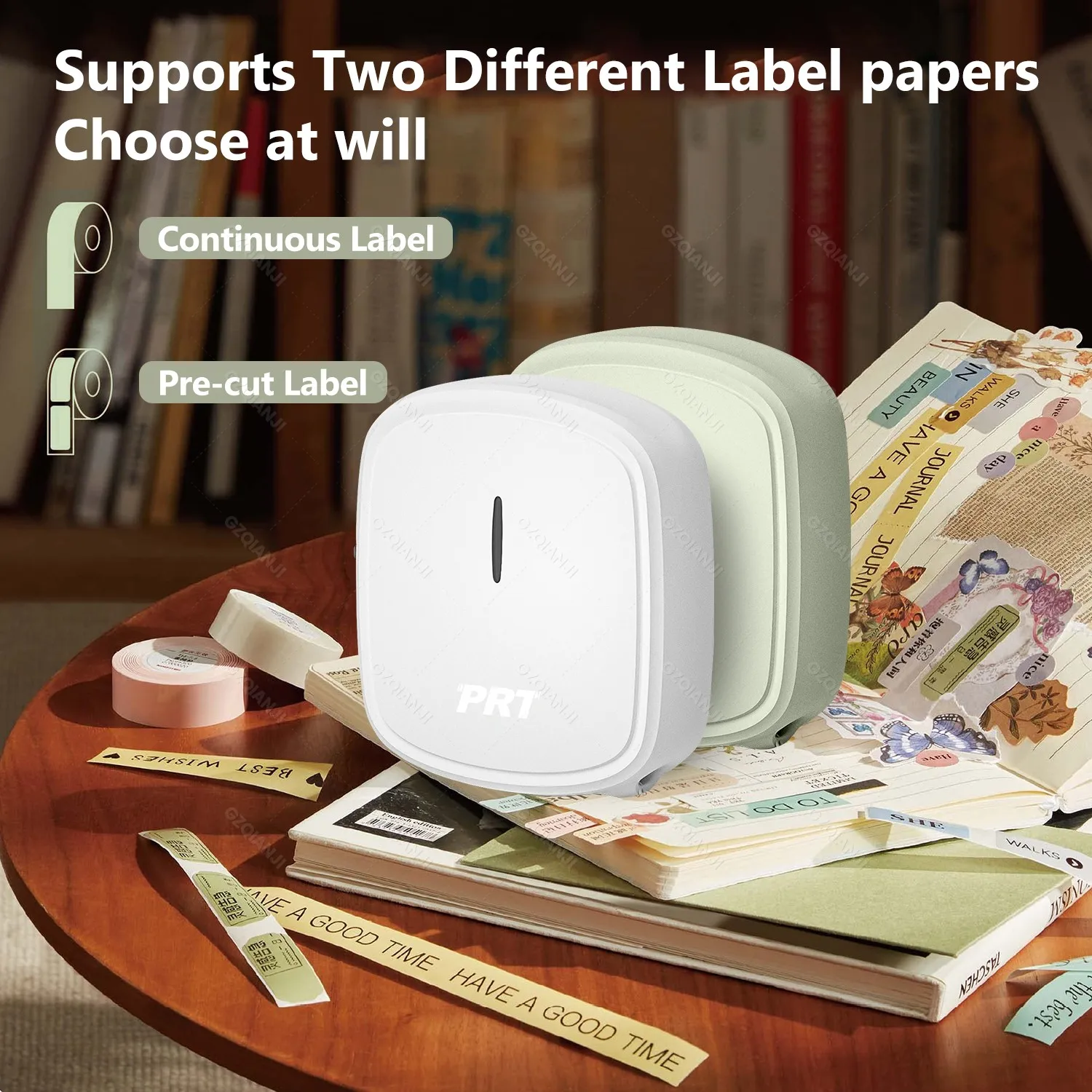 Q2 Mini Portable Wireless Thermal Printer Same as D110 Price Tag Machine Adhesive Name Label Printer Custom Sticker Machine