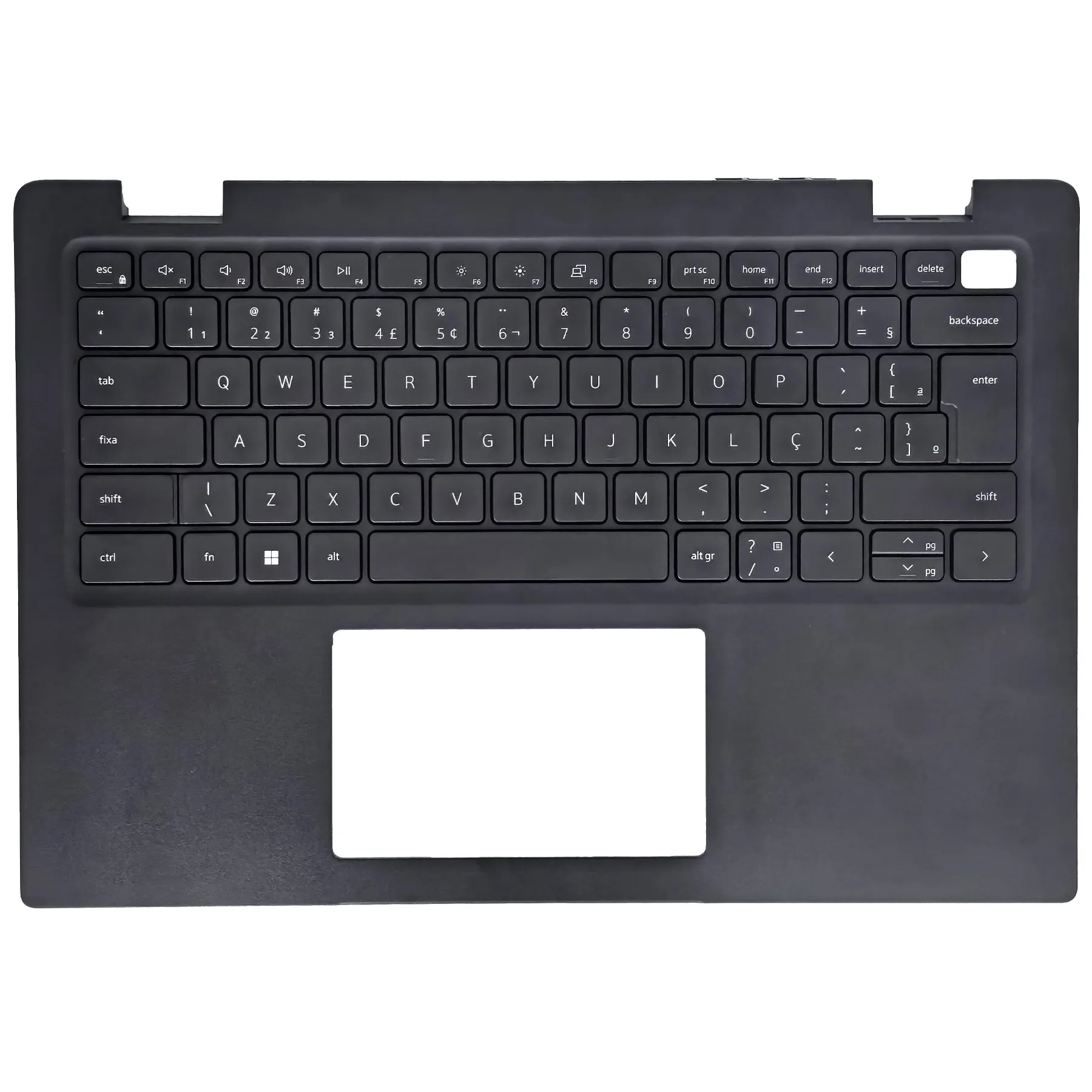 

Replacement Upper Case Palmrest lcd back cover bezel bottom for Dell Latitude 3420 Series Laptop Brazilian language layout
