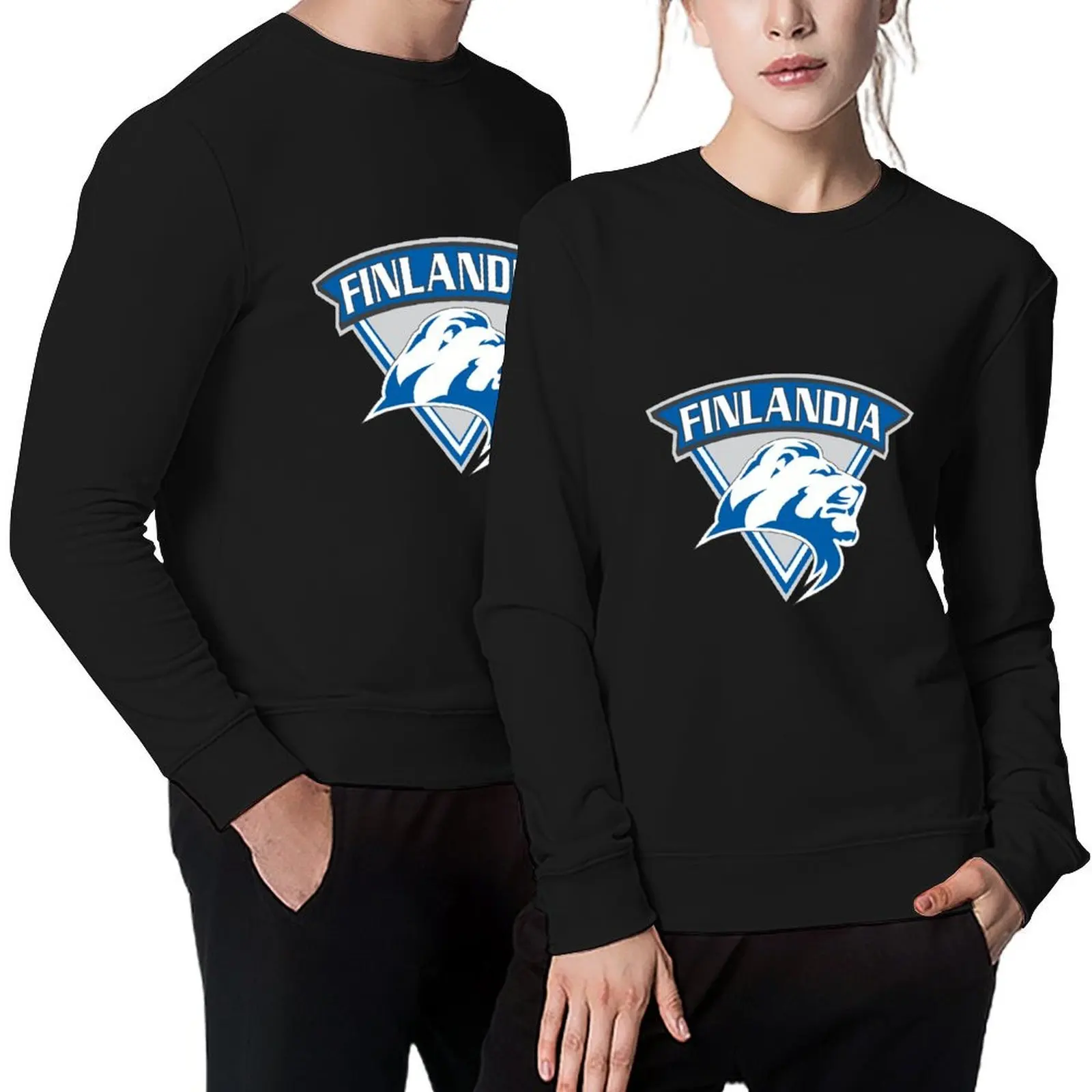 

Finlandia Lions logo-shirt Pullover mens clothing autumn clothes autumn new products men's clothing sweatshirts for men