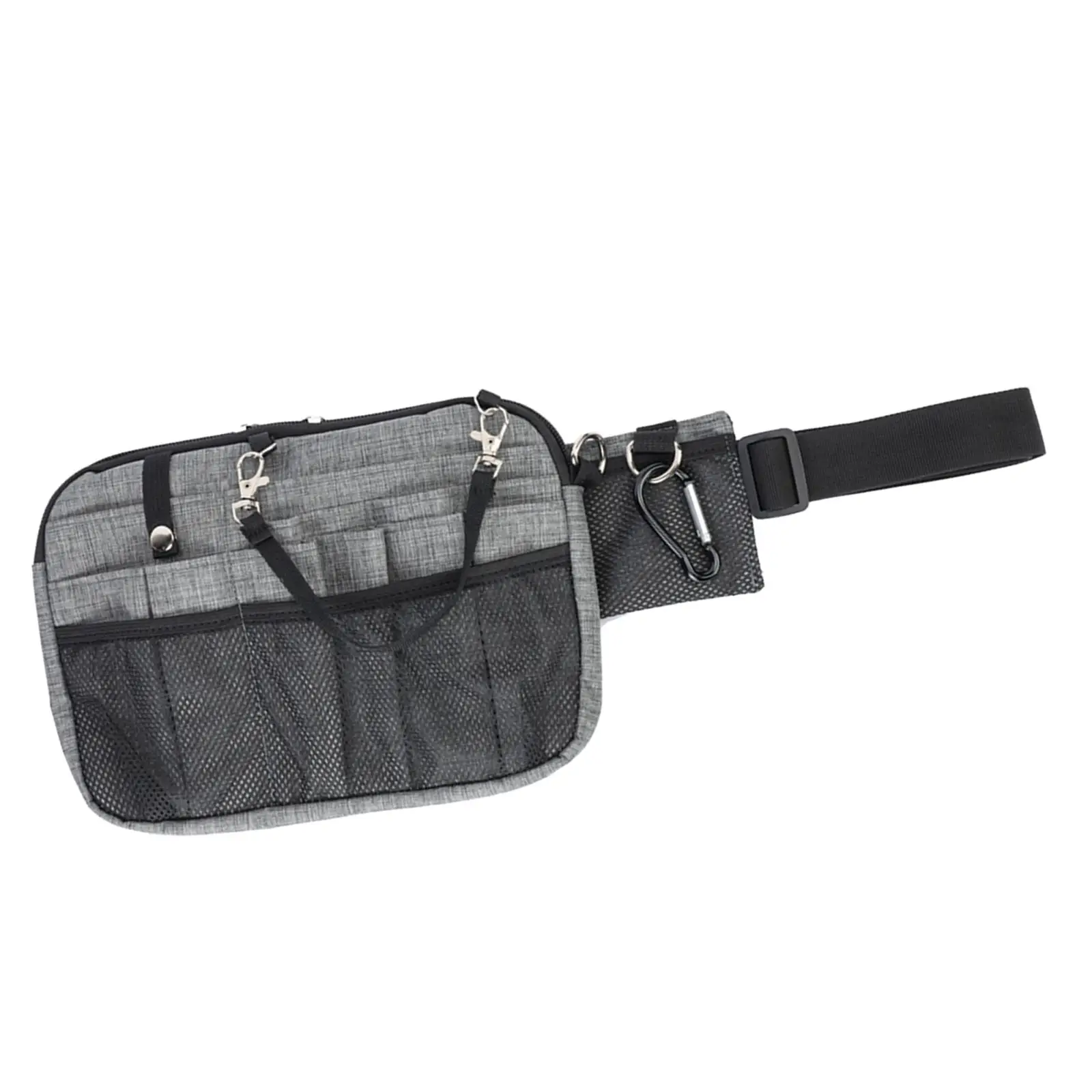 1680D Oxford Fabric Nurse Fanny Pack Nurse Apron Hip Bag Nursing Organizer Belt Multi Compartment Pocket with Tape Holder