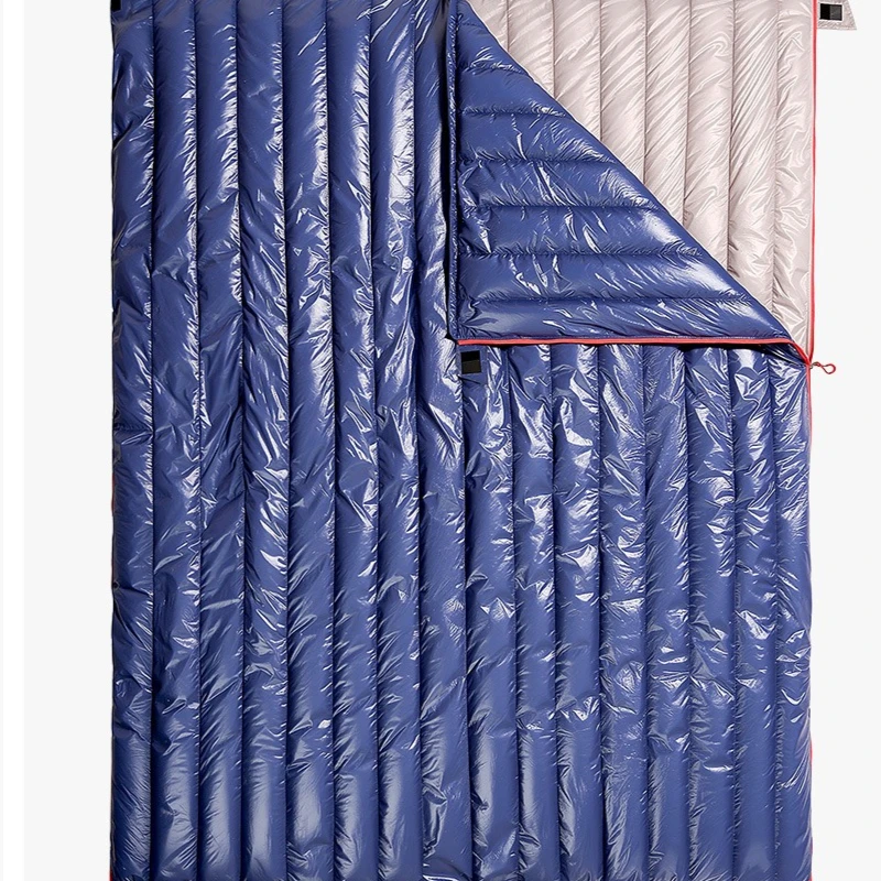 

Down sleeping bag lightweight duck goose down adult outdoor camping portable floor shop car lunch break quilt