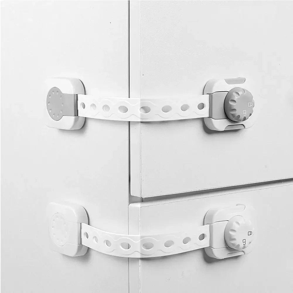 2024 New Multifunction Child Safety Lock Baby Anti-clip Cabinet Door Toddler Kids Lock Drawer Lock Protection Security Supplies