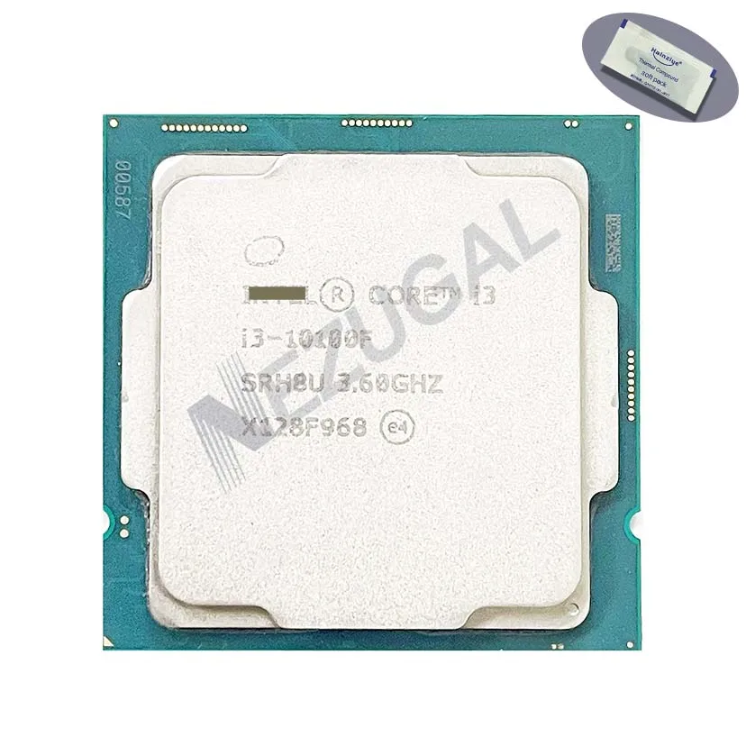 I3-10100F I3 10100F SRH8U 3.60 up to 4.30 Ghz Quad Core 6M 65W LGA1200 CPU processor