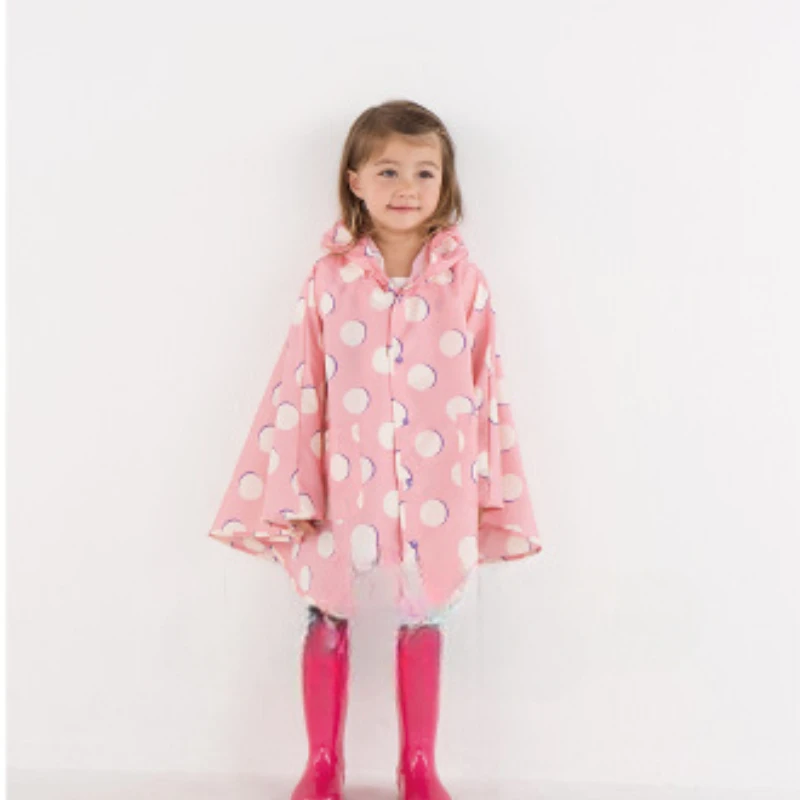 Ultralight Kids Raincoat, Water-Repellent, Windproof &Breathable Stylish, Portable All-Weather Gear for Outdoor, School & Travel