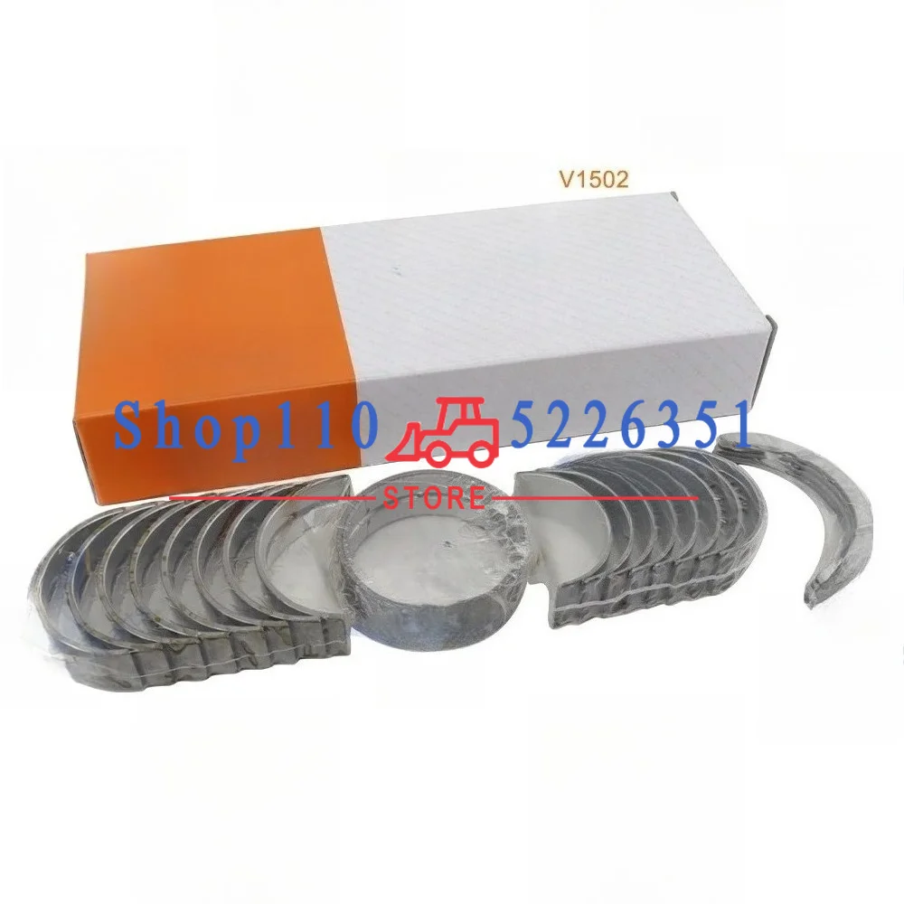 

Crankshaft Main Bearing Con Rod Bearing +Thrust Washer V1502 For Kubota Engine Overhaul Rebuild Kit