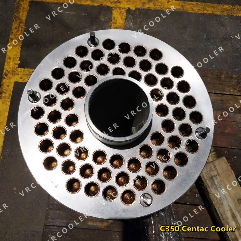 مبردات الهواء C700 7X14889 / 7X14902 / 7X1490 مبادل حراري للمرحلة الثانية والثالثة Centac