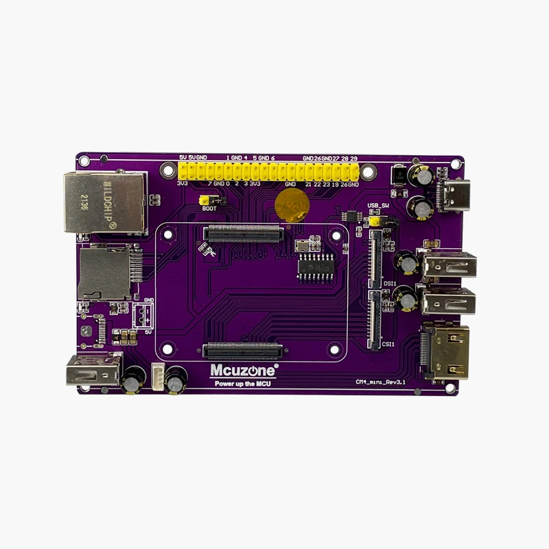 CM4 MINI IO Board (R3 version) Gigabit Ethernet USB HDMI  TF card slot Extension,suitable for all Raspberry Pi Compute Module 4