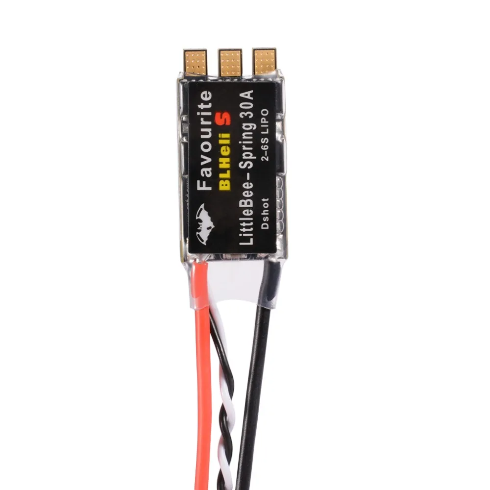 FVT LittleBee Little Bee BLHeli_S ESC DSHOT SPRING 20A ESC BLHeli S Speed Controller 2-4S for FPV Racing Drone