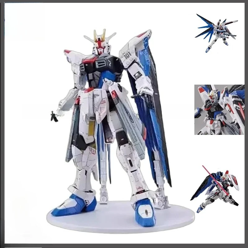 

Конструктор Bandai FM 1/100 Freedom Gundam Ver.GCP Shanghai Gundam Base Limited, модель для сборки, масштаб 1/100, мобильный костюм Gundam SEED