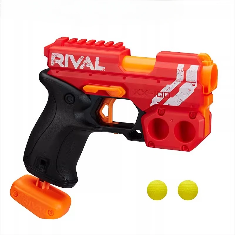 Hasbro NERF KNOCKOUT RIVAL Outdoor Battle Soft Ball Shotgun Set Figurka akcji Zabawki dla dzieci Prezent na Halloween