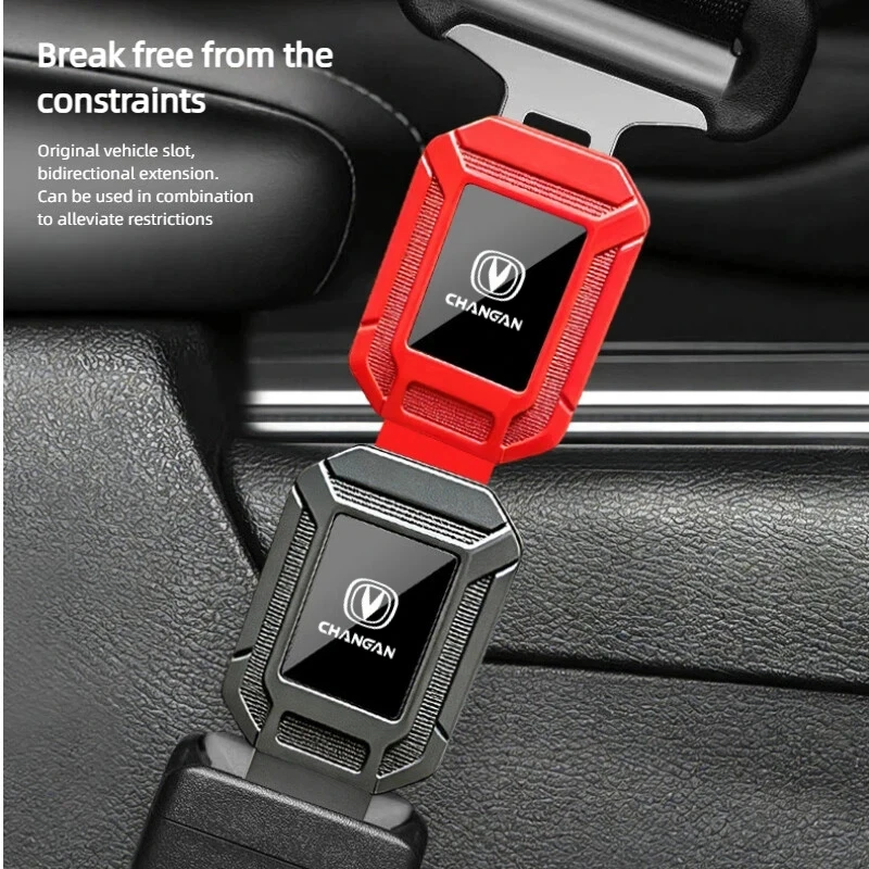 Car Seat Belt Buckle Extender For Changan CS55 Plus CS35 Plus Alsvin Deepal S05 CS75 Plus Deepal S07 Nevo Q05 UNI-Z