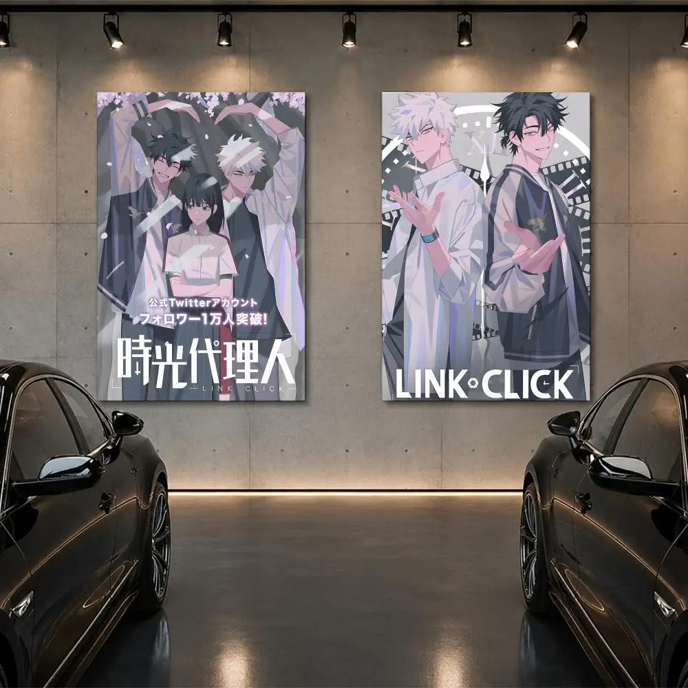 Anime  Link Click Poster Room Decor Home Wall Art Printing Waterproof Garage BedRoom Posters Gift