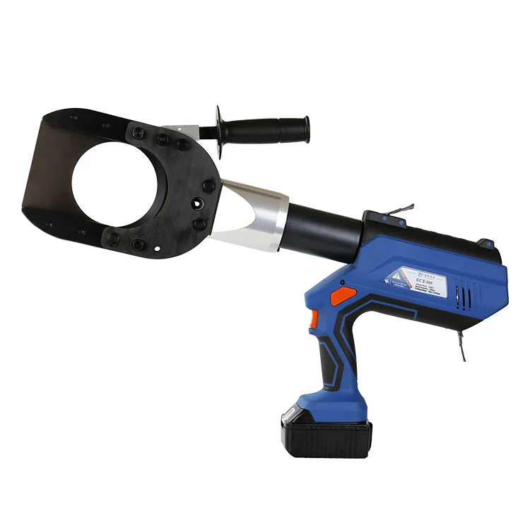 

ECT-105 LCD Hydraulic Armoured Cable Cutter Electric Battery Powered Cutting Tool