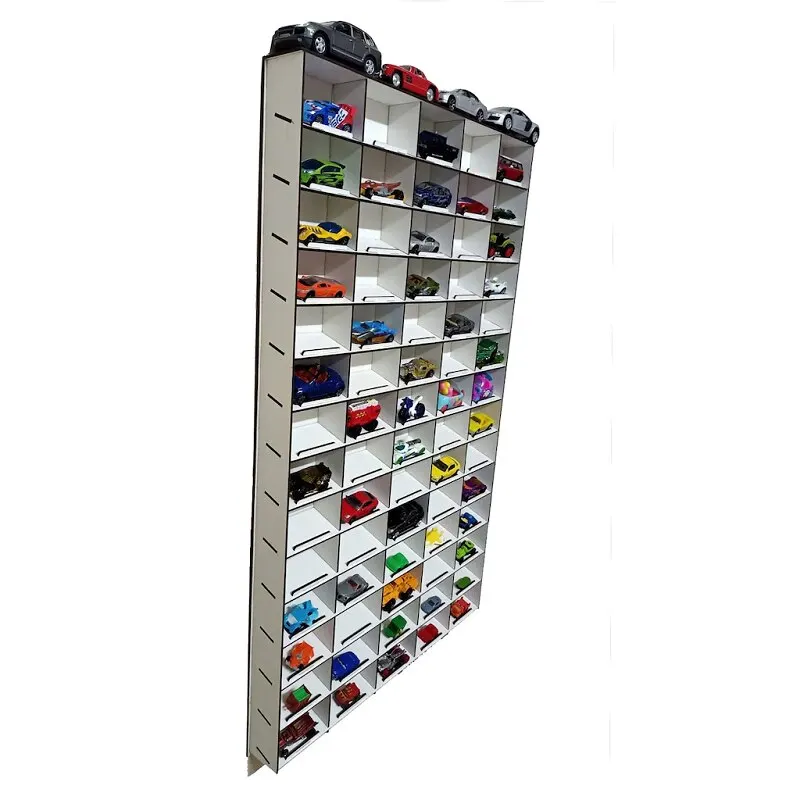 1/64 hobby Car Rack (Hot Wheels, match box Compatible) display Box Garage Toy Car Fridge Car Storage Montessori