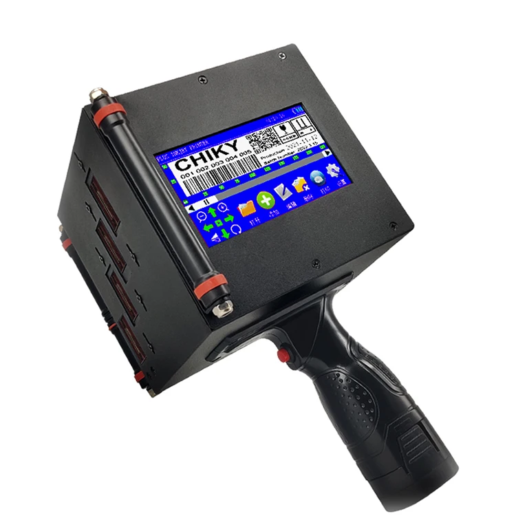 

Portable 100mm Big Character Fast Dry Multi Color Label Code Logo Machine Handheld Inkjet Printer