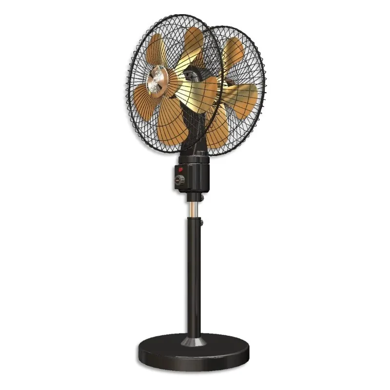 Dual-Sided 360-Degree Electric Air Cooling Fan Industrial Large-Wind Mechanical Commercial Household Use Hotels Plastic