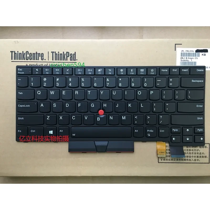 New Original Keyboard for Lenovo ThinkPad T470 T480 T460s T470s Laptop with Backlight