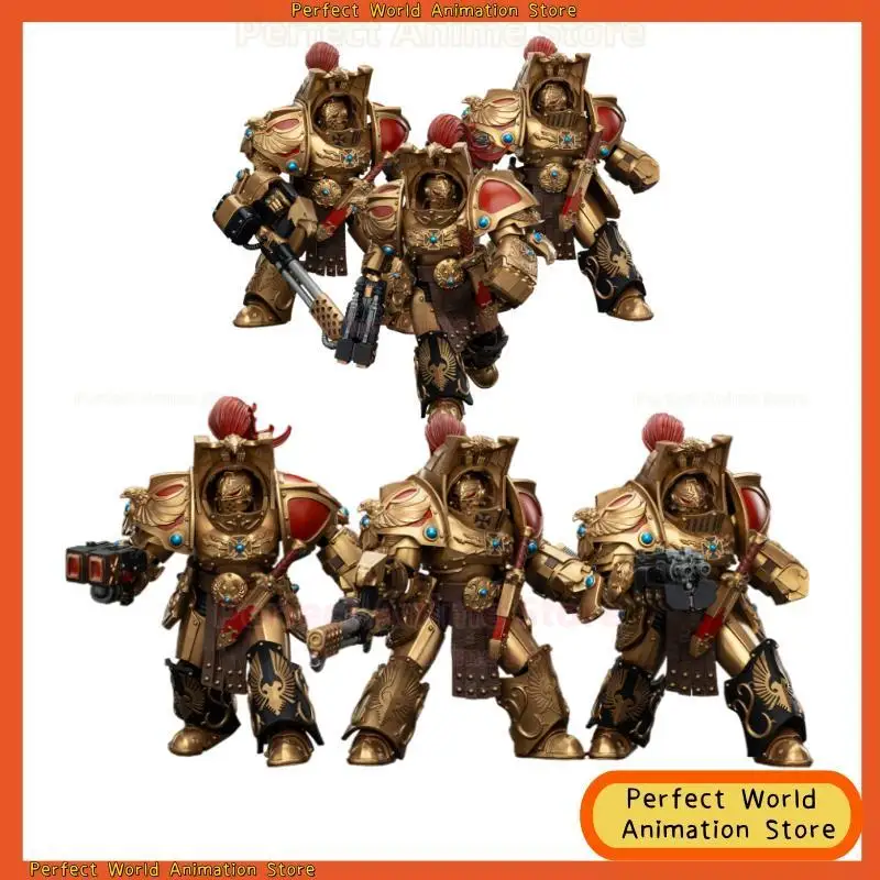 

Фигурка JOYTOY Dark Source Warhammer Custodes Legion Skyhawk Terminator Squad 1/18