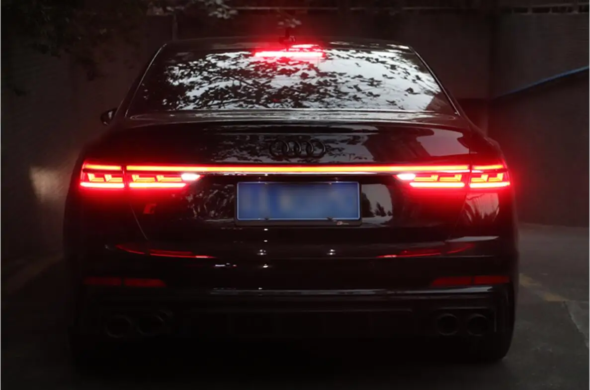 Car styling for AUDI A6L taillight A6 LED Tail Light Rear Running Lamp + Brake + Reverse + Dynamic Turn Signal 2019~2022y