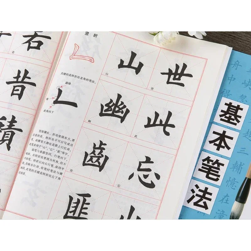 Chinese Calligraphy Book Tian Yingzhang Regular Script Tutorials Copybook