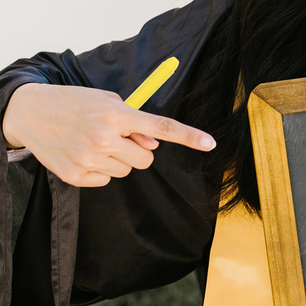 12 шт. беспыльные цветные меловые мелки для доски для рисования на доске для детей, карандаши