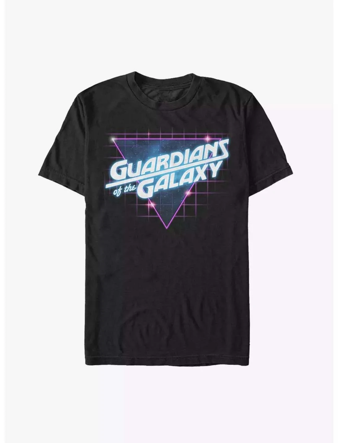 Marvel genuino 2026 nuevas camisetas casuales holgadas de manga corta con estampado de logotipo Retro de Marvel Guardianes de la Galaxia para hombres y mujeres