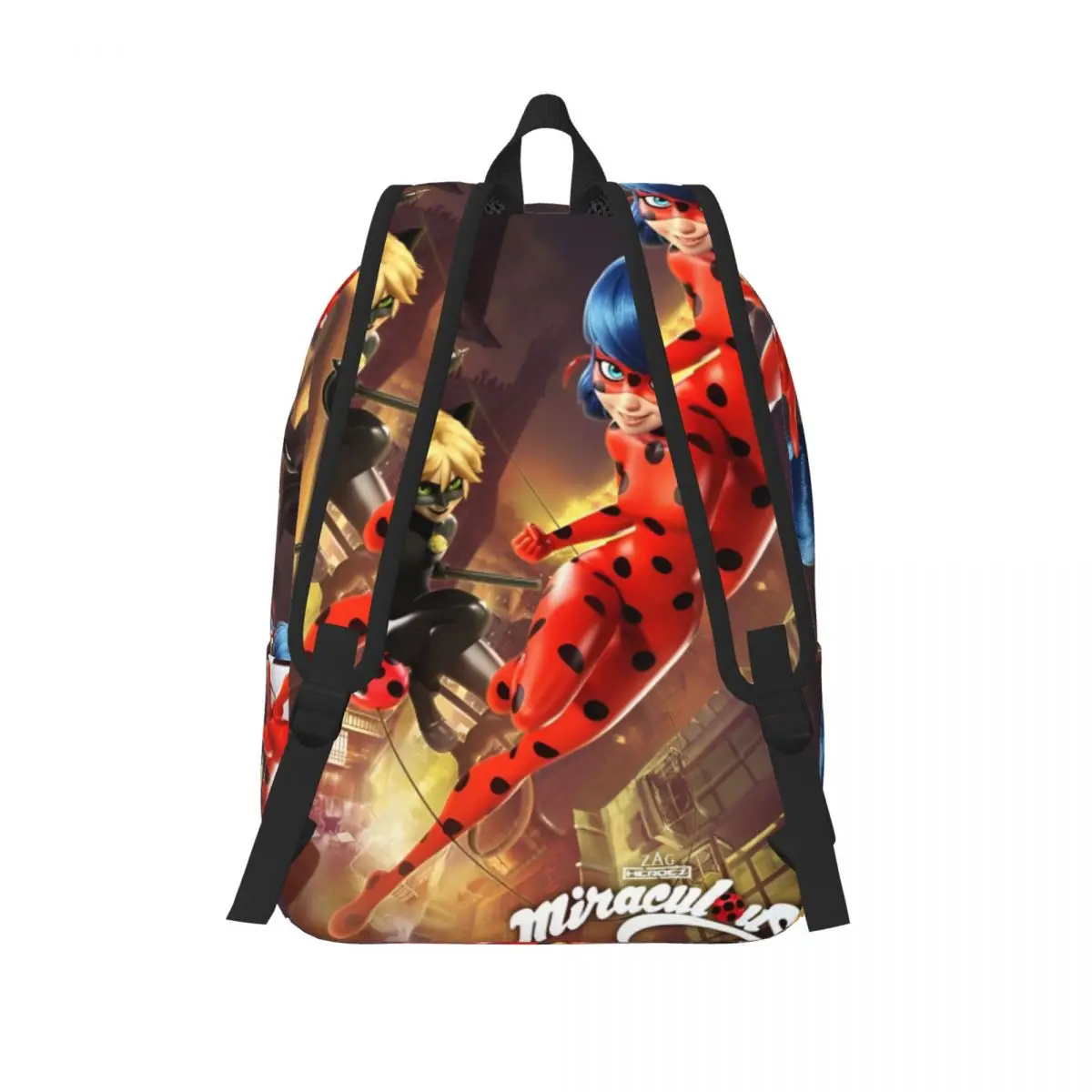 Miraculou Ladybugss Superheld Rugzak Voor Kleuterschool Basisschool Student Magisch Meisje Boekentas Jongen Kinderen Dagrugzak Sport