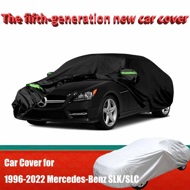 

Car Covers for 1996-2022 Mercedes-Benz SLK/SLC Door Windproof Bands for Snow Rain Dust Hail ProtectionWaterproof