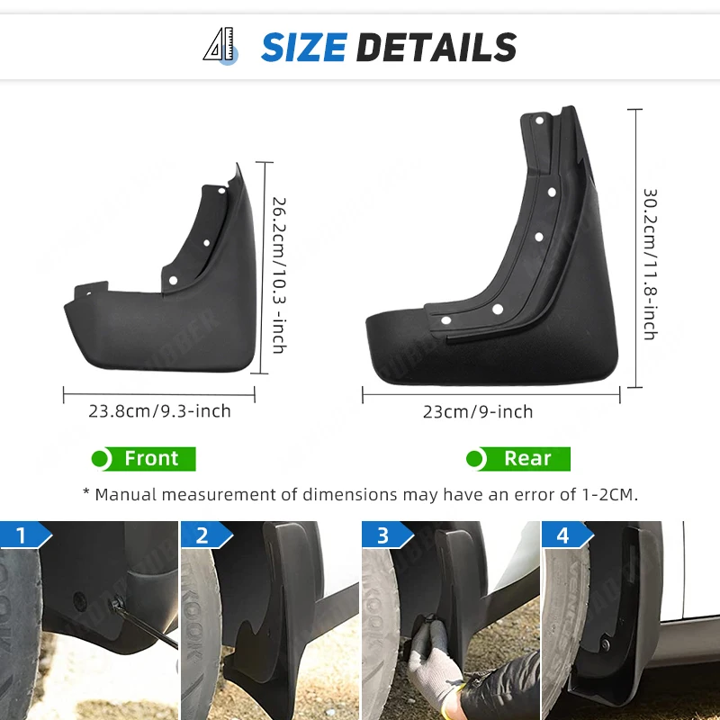 Car Mud Flaps For VOLVO S80 2007-2016 Mudflaps Splash Guards Mud Flap Mudguards Fender 2015 2014 2013 2012 2011 2010