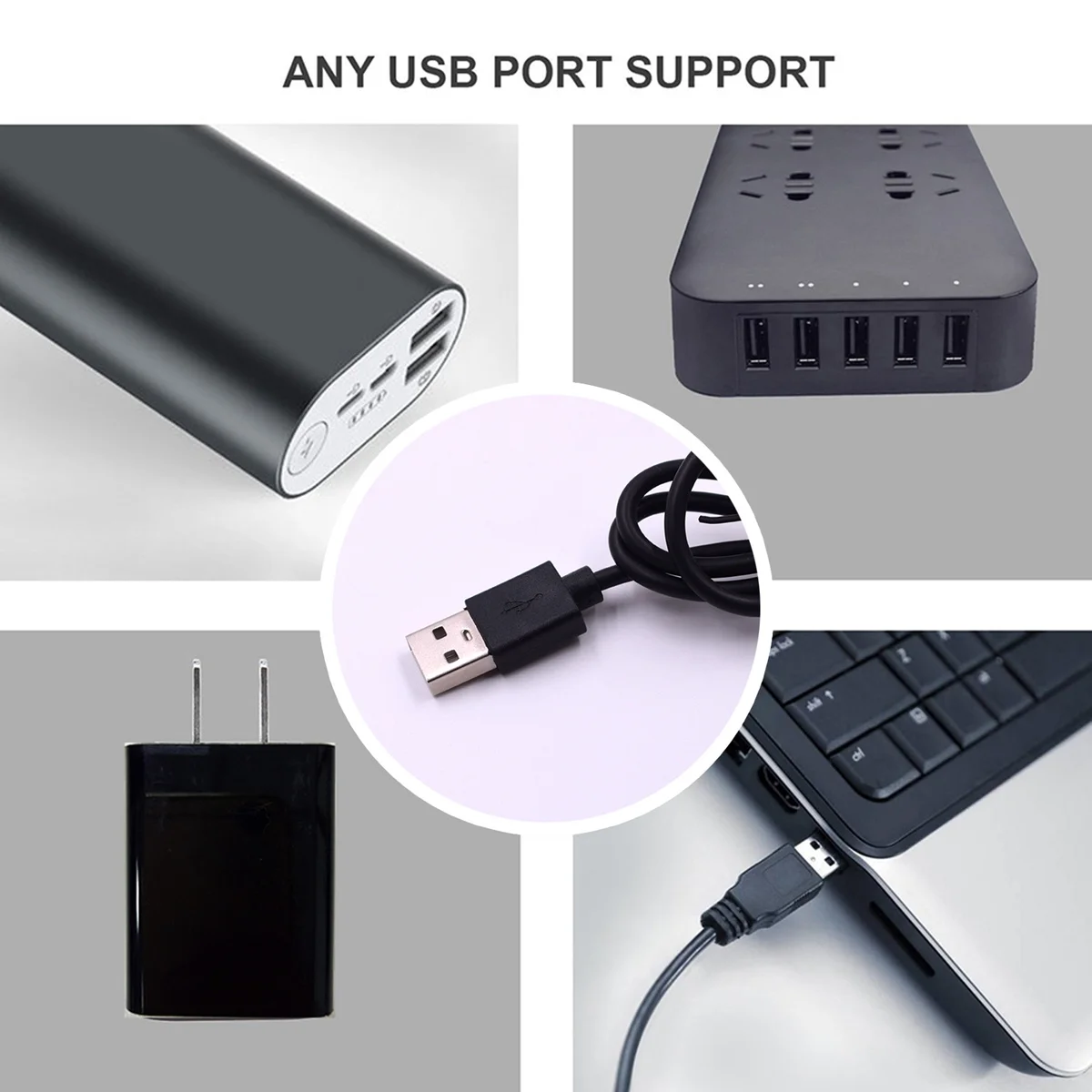 

9W 5V Dimmable Led Plant Grow Light Red Blue Timing Adjustable Gooseneck For Indoor Garden Hydroponics Vegetables