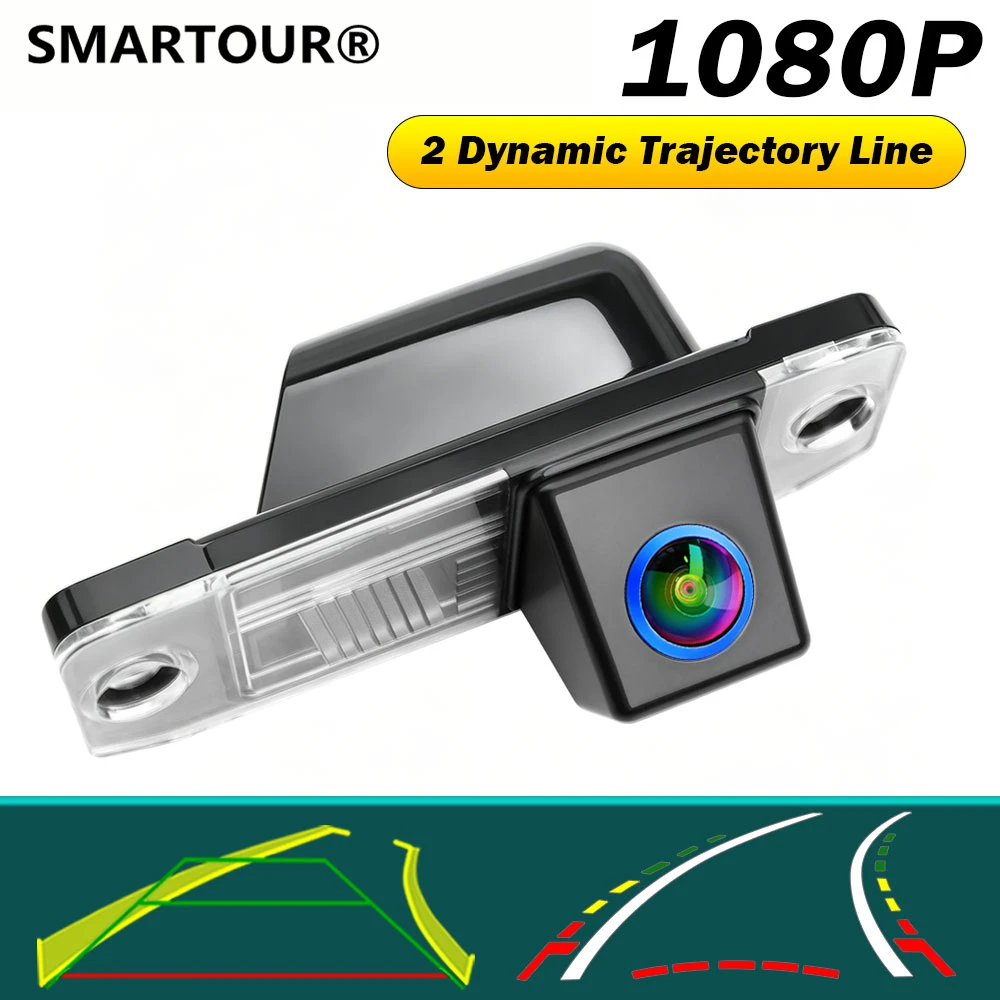 1080P Dynamic Trajectory Rear View Camera Fit Kia K3 Forte Sportage Sorento Borrego Carens Hyundai Tucson Elantra Sonata Misto R