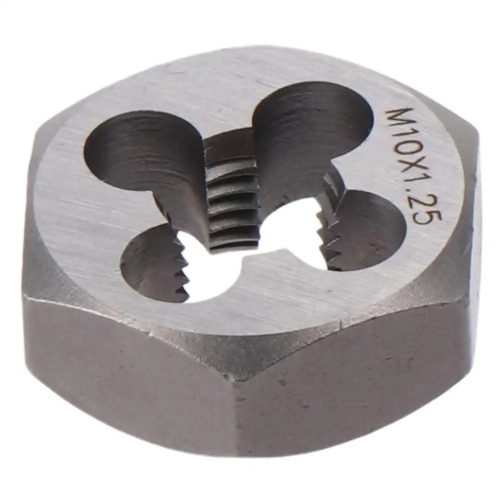 Carbon Steel Hex Rethreading Die Durable Pipe Die Hexagon Taper Accuracy Grade: 6g Metric