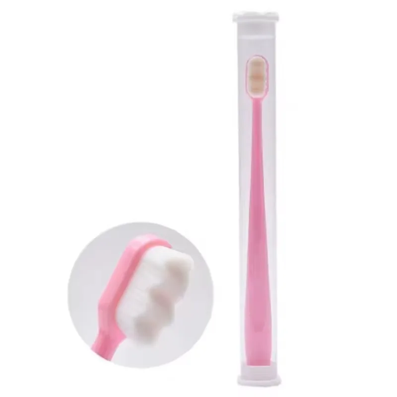 1/5 PCS Toothbrush with Box Ultra-fine Soft Dense Bristle Toothbrush Deep Cleaning Bristle Brush Oral Teeth Cleaning Tools