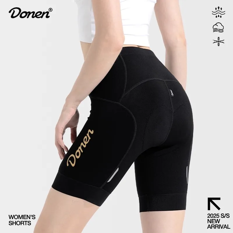 DONEN Cycling Shorts Women Summer Sun Protection Breathable High Elasticity Quick Drying MTB Road Bike Pants