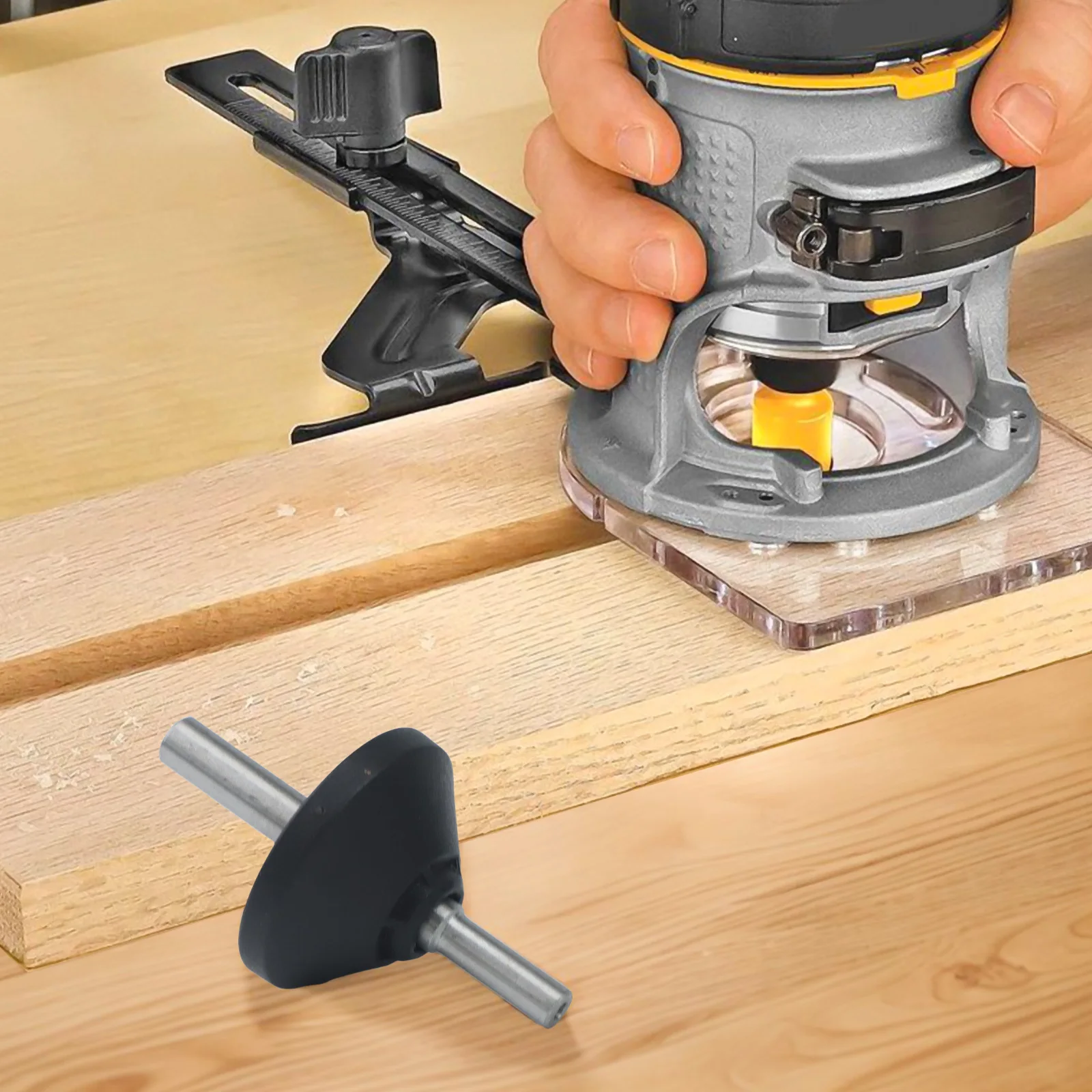 Material de pieza de repuesto de cono de centrado DNP617, fácil instalación, Compatible con enrutador compacto de Base fija, cantidad 1 ud.