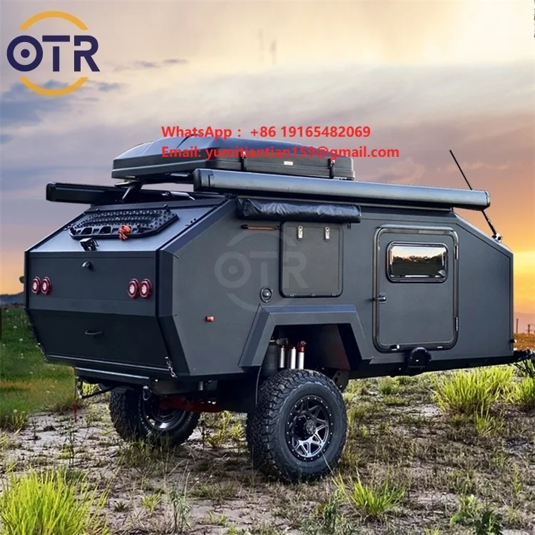 OTR Intelligent Environment-friendly Travel Mini off Road Camping Trailer  Hybrid Overland Camping Rv Small Camper Trailer
