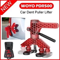 Paintless Car Dent Puller Kit WOYO PDR500 PDR Lifter Car Dent Remove Tool Auto Hail Pit Dent Repair Tool with Different Foot Pad